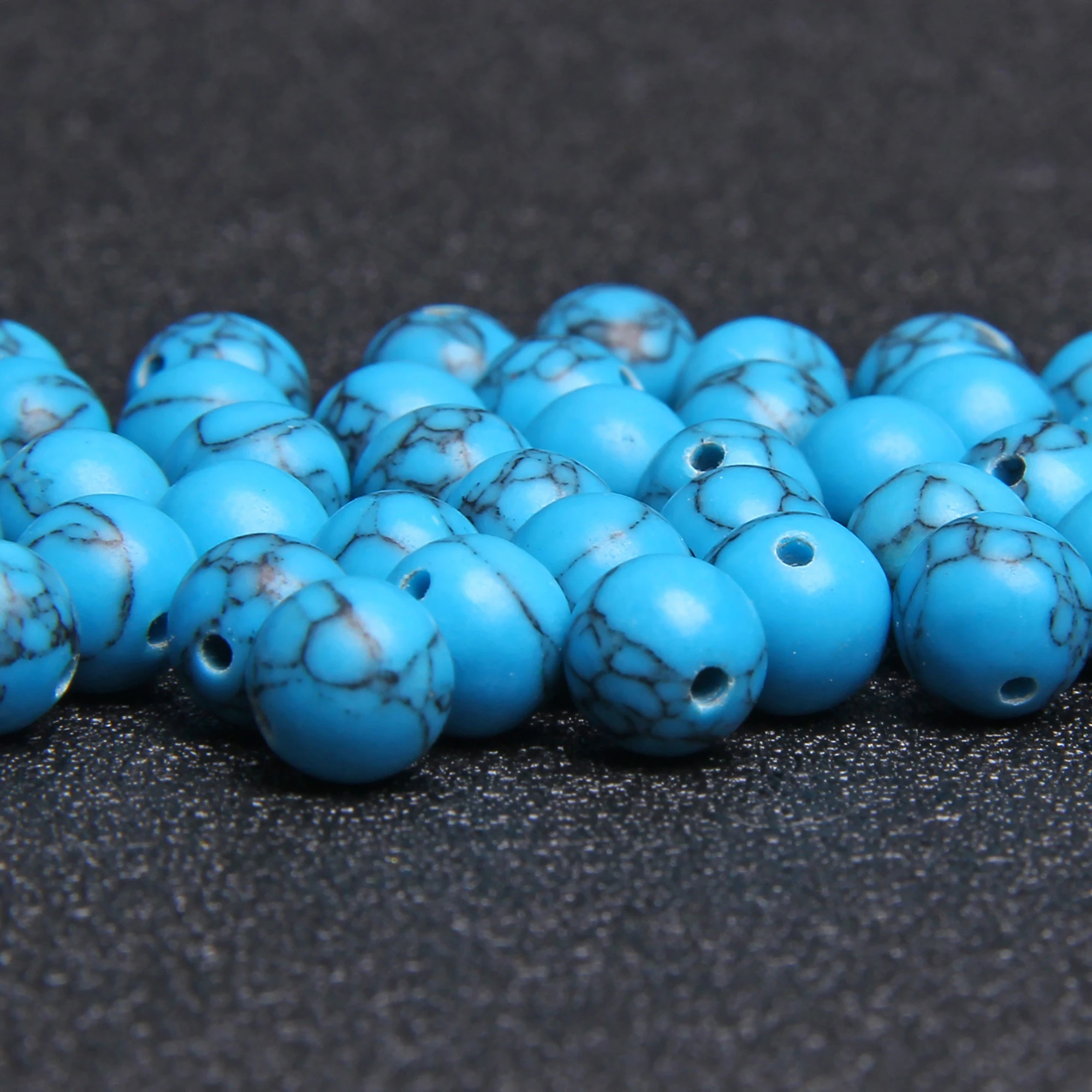 Оптовая продажа круглые бусины из натурального камня 4 6 8 10 12 мм | Украшения и