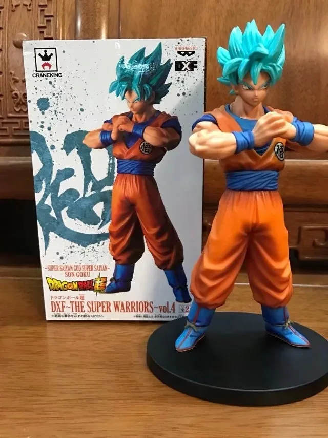 Dragon Ball DXF Super Soldier голубые волосы Король обезьян Sun Wukong Garage Kit