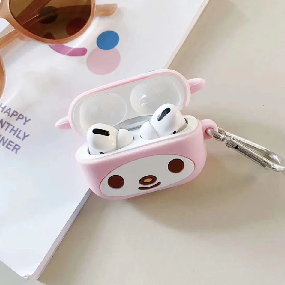 Чехол для наушников для Airpods Pro Чехол силиконовый милый поросенок кактус медведь Мультяшные наушники/Earpods чехол для Apple Air pods Pro 3 чехол s