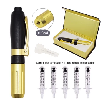 

2020 Korea Atomizer Sterile Hyaluronic Acid Pen Therapy Hyaluronic Gun Lip Lifting Injection Pen Disposable Syringe High Qualit