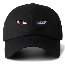 Аниме Бейсболка «Наруто» Uchiha Uzumaki Hatake Eye бейсболка из хлопка Бейсболка для мужчин и женщин хип хоп Уличная папа шляпа