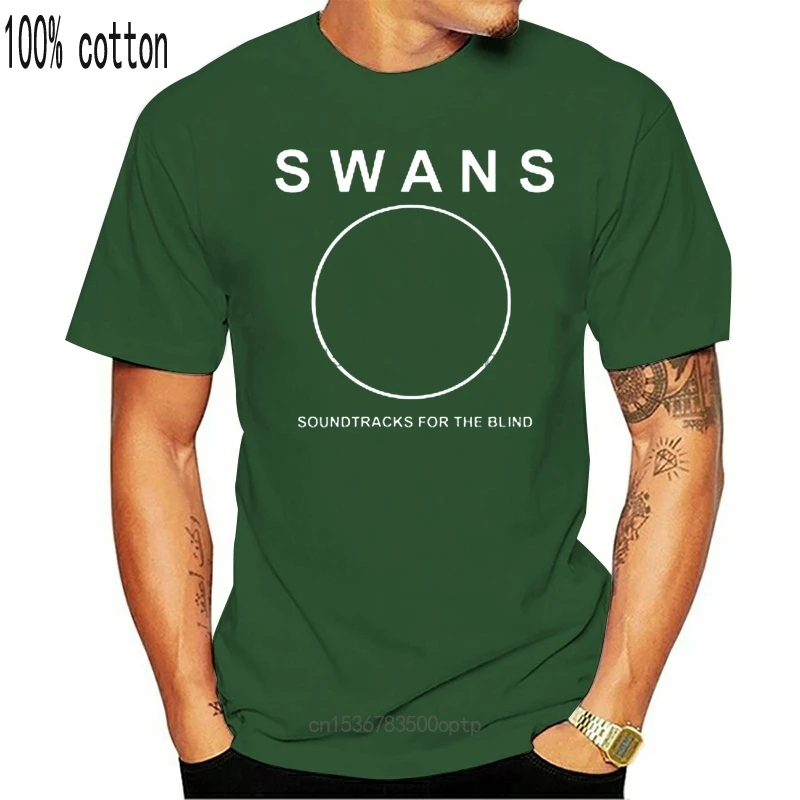 T-shirt noir avec Logo du groupe de Rock Swans Legend pour homme, haut gris humoristique, taille S à 3xl