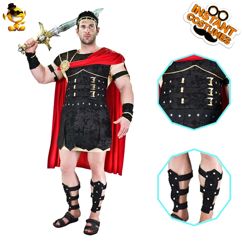 Brave-Disfraz de gladiador romano para adultos, traje de Halloween, soldado  romano, Guerrero, ropa de lujo para Cosplay _ - AliExpress Mobile