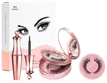 

[3 PAIRS] Eye Lashes False 3D Eyelashes Magnetic Reusable Face Eyelashes Fit for All Eyes, Natural Thick Hand-Made Fake Eyelashe
