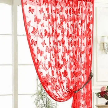 

Butterfly Fringe String Window Room Curtain Tassel Panel Divider Tassel Home Bedroom Hotel Polyester Cotton Perspective