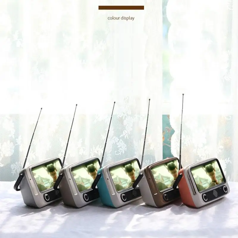 3 в 1 портативный беспроводной Bluetooth динамик домашний телевизор мобильный телефон кронштейн BT динамик аудио подходящий держатель стенд динамик ретро