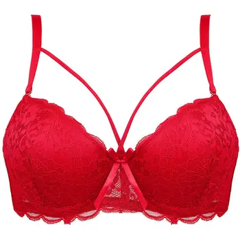 

7 Colors Sexy Lace Bra Women Brassiere for Female Front Beauty Underwire Ultra Thin Bra Ladies Bow Floral Bras Bralette BC Cup