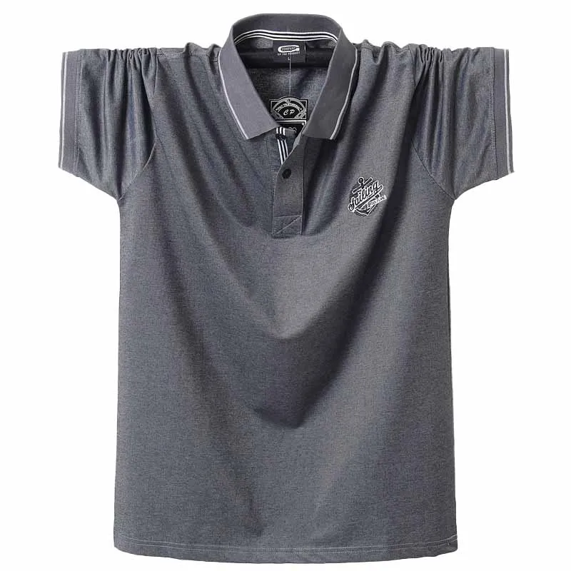 Летние мужские рубашки поло хлопковые воротник с лацканами короткий рукав