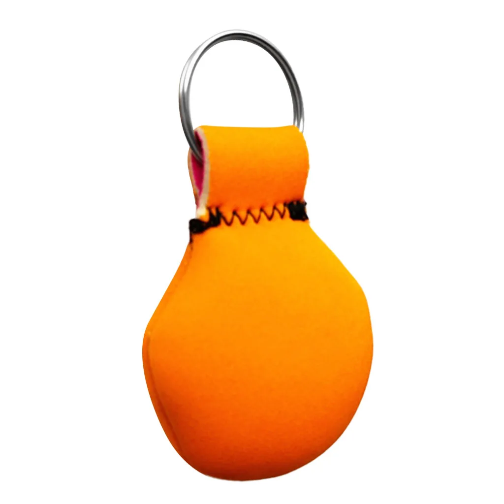 Neoprene Floating Keychain + Stainless Steel Accessory Gift Navigation Kayak Fishing Floating Keyring