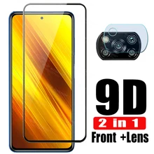 Beschermende Glas Op Redmi 9a Camera Protector Voor Xiaomi Poco X3 Nfc Glas Beschermende Tremp Film Redmy Note 9S 9 7 8 Pro 8T Glas