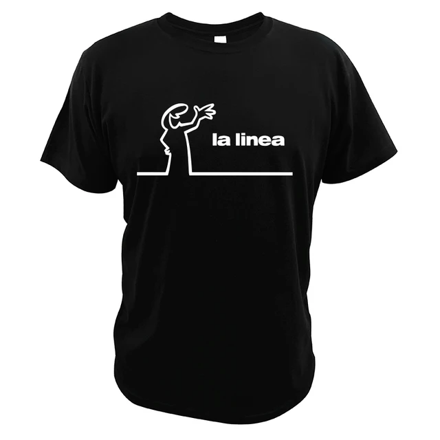 Great Space Coaster T Shirt Balum La Linea Funny Graphic Tshirt 100% Cotton Comfortable Premium Camisetas Black 3