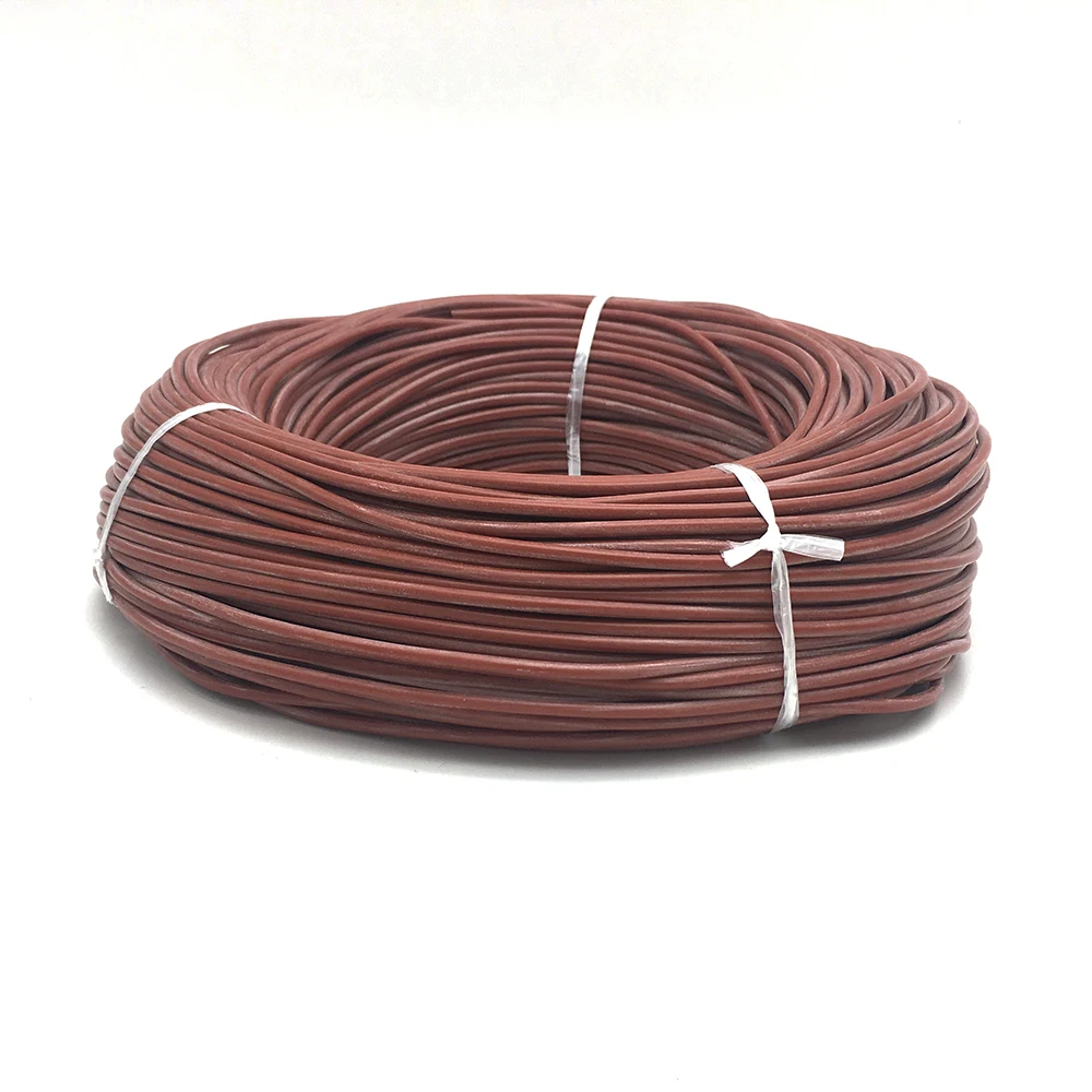 Электрический 12K 33ohm/m нагревательный кабель из углеродного волокна 220V инфракрасный теплый напольный провод домашний нагреватель
