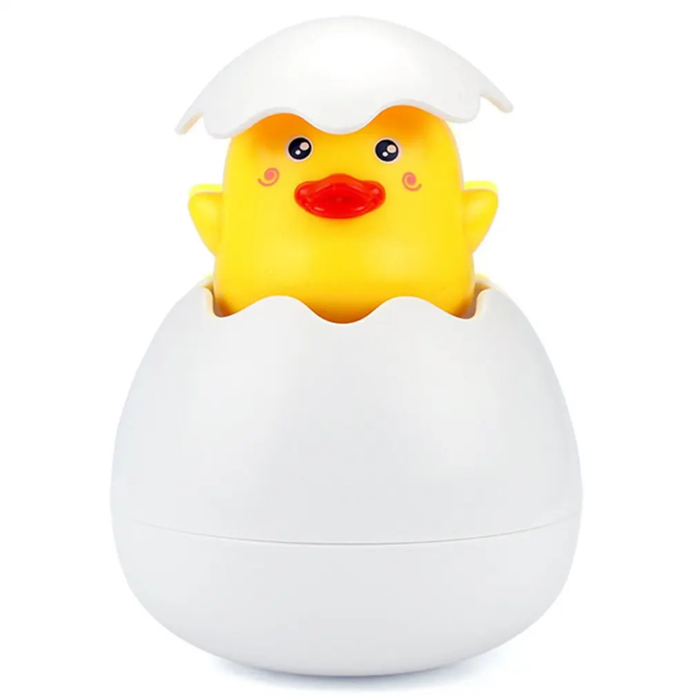 Duck egg Детская игрушка для купания пингвин яйцо вода спрей ванная комната Душ плавательный вода игрушки утиный Пингвин Детские Игрушки для ванны - Цвет: Duck egg