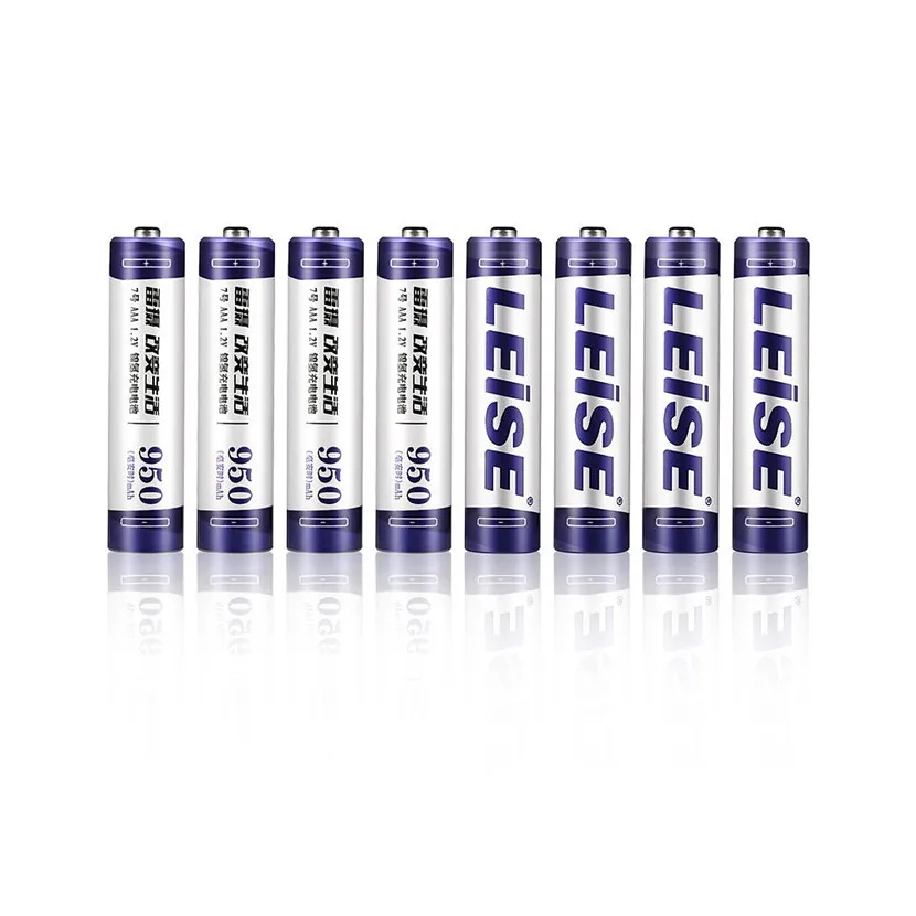 LEISE большой емкости серии AAA NiMH аккумуляторы 950mAh подходит для дистанционного управления игрушки/камеры/микрофон