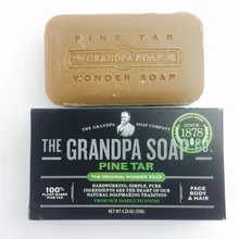 Оригинальное Мыло Для дедушки из сосновой смолы к черной акне 120 г