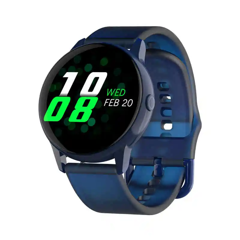 DT88 IP68 водонепроницаемый смарт-часы для мужчин спортивный браслет ips сердечный ритм кровяное давление кислород wo мужские Смарт-часы для Android IOS - Цвет: blue
