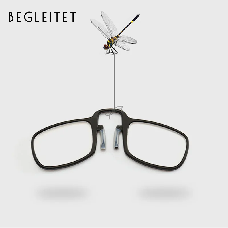 BEGLEITET очки для чтения носовой зажим легкие модные мужские женские