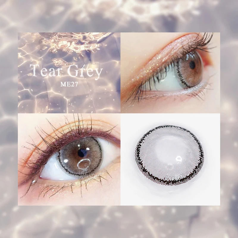 

2pcs/pair Colored Contact Lenses Eye Tear Seriers Year Toss Contact Lenses Color Cosmetic Contact Lens for Eyes