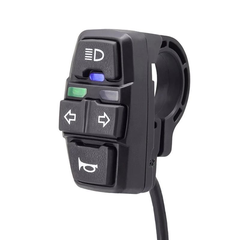 Electric Bike Scooter Light Switch DK336 for Motorcycle Button Turn Signal | Автомобили и мотоциклы