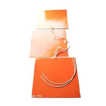 

3*500*500*1.5mm silicone heater for machine warming 380v 2000w adhesive 1side 1000mm lead wire