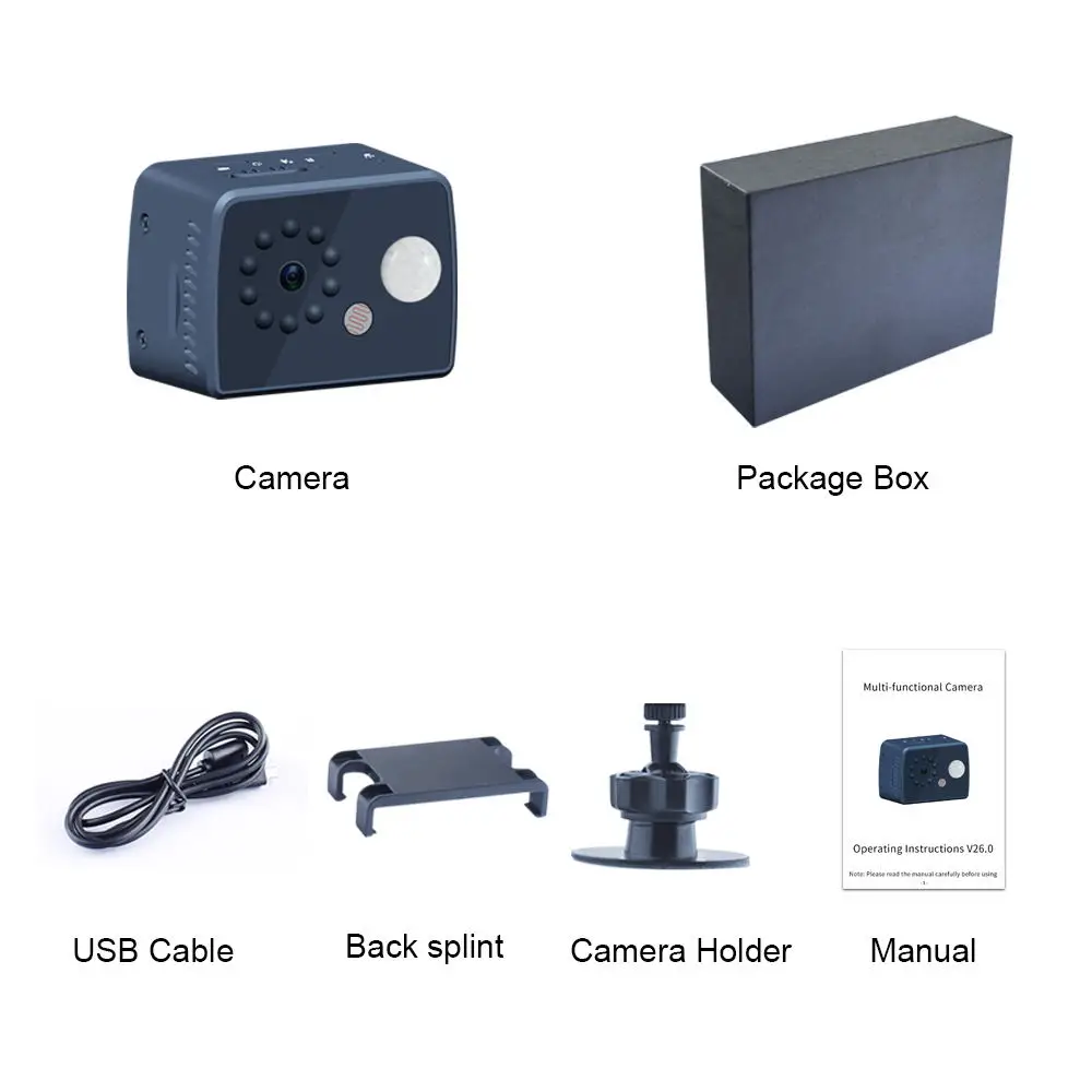

HD 1080P Mini Camcorder Camera With PIR Sensor Infrared Motion Detection Camera MD20 Sport Cam Video Recorder pk sq11 sq16