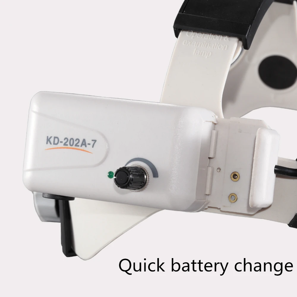 All-in-one LED 3W  Dental Surgical Medical Integrated Headlight Headlamp  ENT Examination Beauty Pets Rechargeable KD-202A