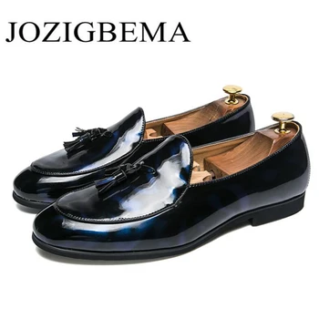 

Men Loafers High Quality Skin Shoes Classic Tassel Mens Formal Shoe Casual Oxford Shoes Dress Flat Shoes