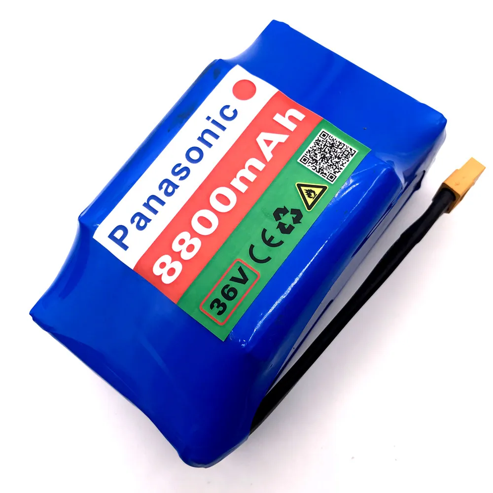 Panasonic 10s2P 36V литий-ионный Перезаряжаемые Батарея 8800 мА/ч, 8.8ah с одноконтурным Напряжение Ховерборд Батарея