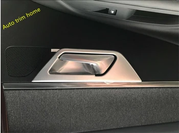 

Lapetus Inner Door Handle Pull Bowl Decoration Cover Trim 4 Pcs Fit For Peugeot 3008 3008GT 2017 2018 2019 ABS Auto Accessories