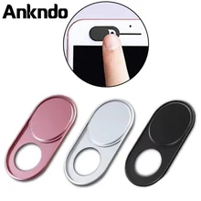 Ankndo webcam capa universal telefone câmera anti-espião capa para ipad web computador portátil macbook tablet lentes privacidade adesivo para xiaomi