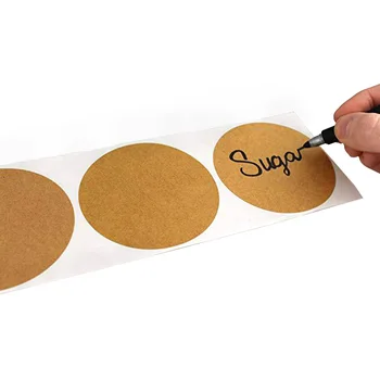 

DIY Sticker Decoration Arts Packaging Paper Round Dot Labels Home Scrapboking Adhesive Envelope Seals Crafts Accessories Gift