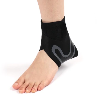 

1 Pcs Sports Ankle Brace Support Elastic Protector Adjustable Breathable Sprains Injury Basketball Heel Wrap Sleeve Fitness Safe