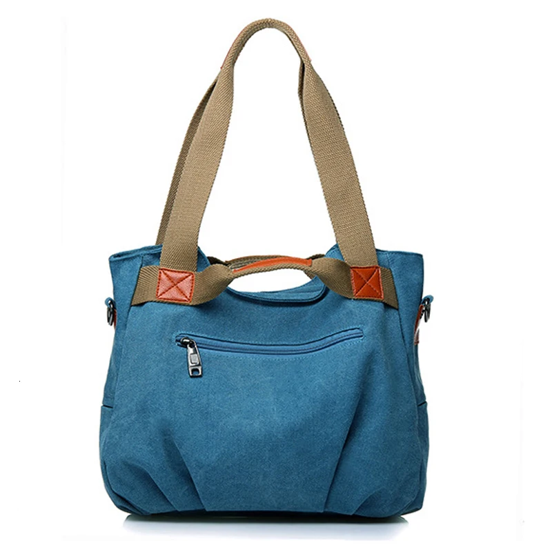 

Canvas Material Unisex Handbag Simple Color Crossbody Bag Portable Shoulder Bag Casual Big Capacity Tote For Women Men Ladies