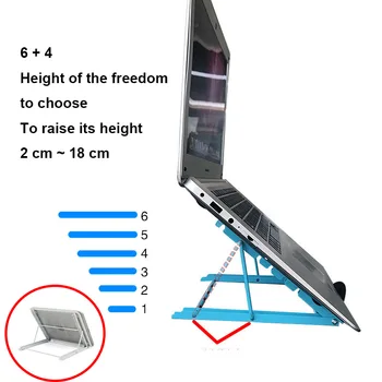 

Laptop Holder for Notebook Foldable Alloy Stand Bracket Portable 11-17 inch Laptop Holder for PC Notebook Home Office