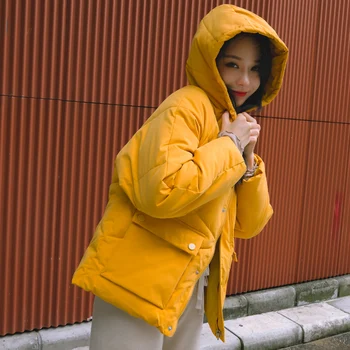 

2019Women Asymmetric Thickened Down Parka Overcoat Warm Outerwear Padded Oversized Coats 2019 Winter Korean Casual Jacket Female