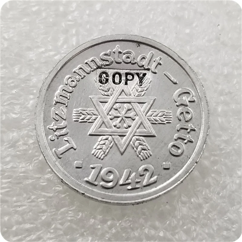 1942 Польша алюминиевый копия монет