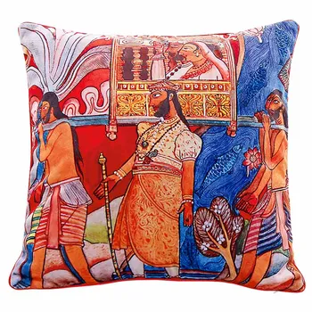 

Royal Europe New Design High-grade 45x45cm Luxury Cushion Case Squire Shape Decorative Sofa Velvet Throw Pillow Seat Chair