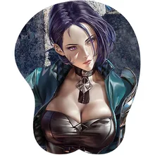 

Soft Bowl Holder Creative Two-dimensional 3d Silicone Beauty Mouse Pad Personalized Cartoon Animation Hand Pad Cuff Mouse Pad