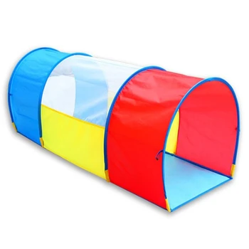 

Children's Three-Color Crawling Arched Tunnel Bottom Thickened Drilling Hole Toys Children's Early Education Toys