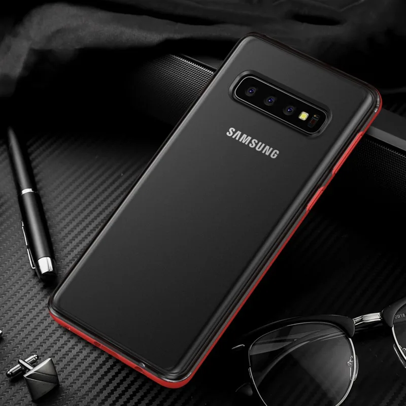 Чехол для samsung Galaxy Note 10 Plus Note 10 матовый полупрозрачный жесткий противоударный чехол для samsung Galaxy S10 Plus S10e Note 10