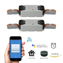 DIY WiFi Smart Light Switch Universal Breaker Timer Wireless Remote Control Works with Alexa Google Home Smart Home diy wifi smart light switch universal breaker timer wireless remote control works with alexa google home smart home automation