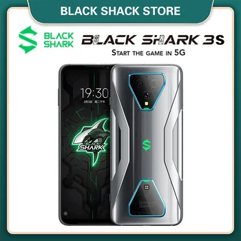 Kaufen Original Schwarz Shark Handy 3S 5G 12GB RAM 512GB ROM 65W Snapdragon 865 64,0 MP 6,67