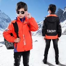 Плащ-дождевик для мальчиков «Три в одном»; сезон весна-осень; детская непродуваемая одежда; бархатная детская одежда