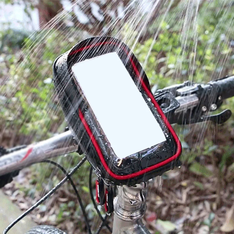 Мобильный телефон MTB велосипед передняя рамка чехол сумка трубка сенсорный экран седло запчасти комплект