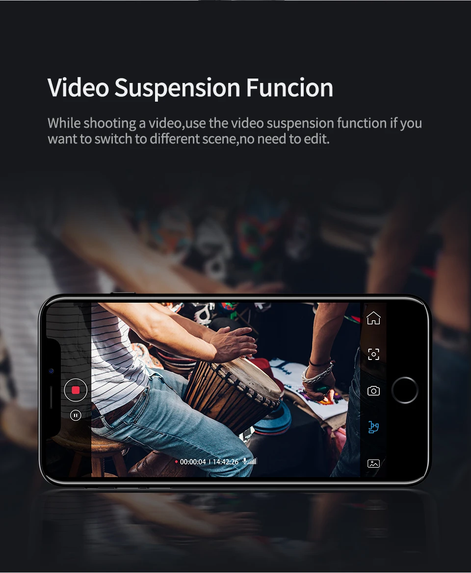 Funsnap ручной карданный стабилизатор Capture2 3 оси смартфон Gimbal стабилизатор комплект для IOS Android Gopro камера Прямая поставка