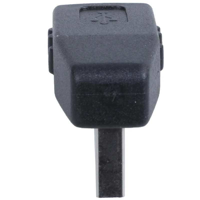 Розничная черный боковой правый угол USB мама к папа адаптер соединитель концентраторы