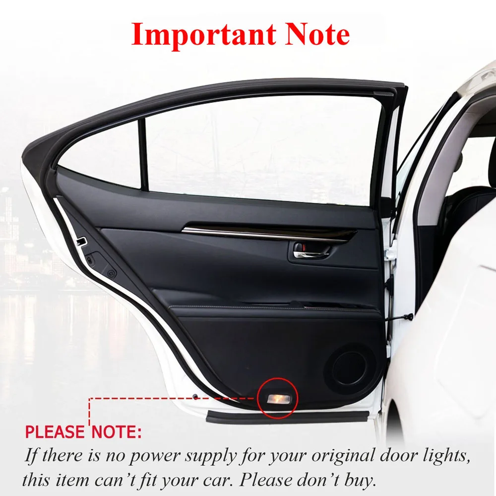 2Pcs LED Car Courtesy Lamp with Infiniti Logo Car Door Welcome Light Wireless Car Door LED Projector Courtesy Welcome Infiniti Logo Ghost Shadow Light for Infiniti Q50 Q60 Q70 QX50 QX70 EX FX M Serie
