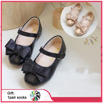 

Baby Girls Sandals Cute Bow-knot Princess Shoes Prom party Fashion Girls Sandals Non-slip Rubber Sole Kids Shoe