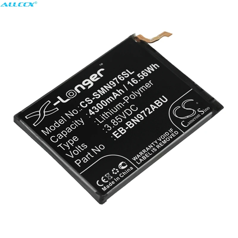 Аккумулятор Cameron Sino 4300 мАч для samsung Galaxy Note 10 Plus, Note 10+ 5G, SC-01M, SM-N975D, SM-N975F/DS, SM-N975U, SM-N975W, N9760