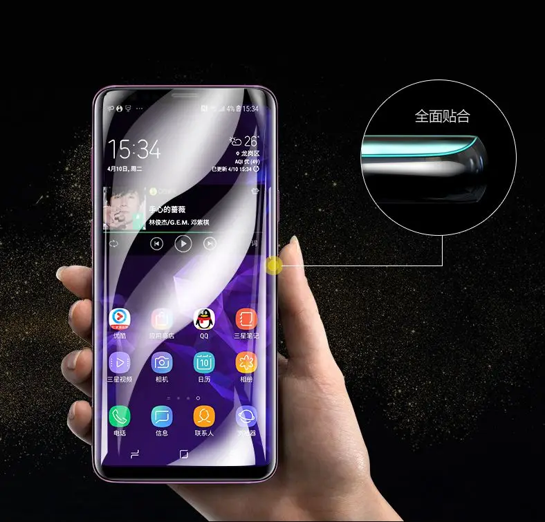 Screen Protector For Samsung Galaxy Note10 S9 S8 S10 Plus S10e Lite Full Cover Note 8 9 S7 Edge Soft Film |